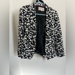 Floral blazer